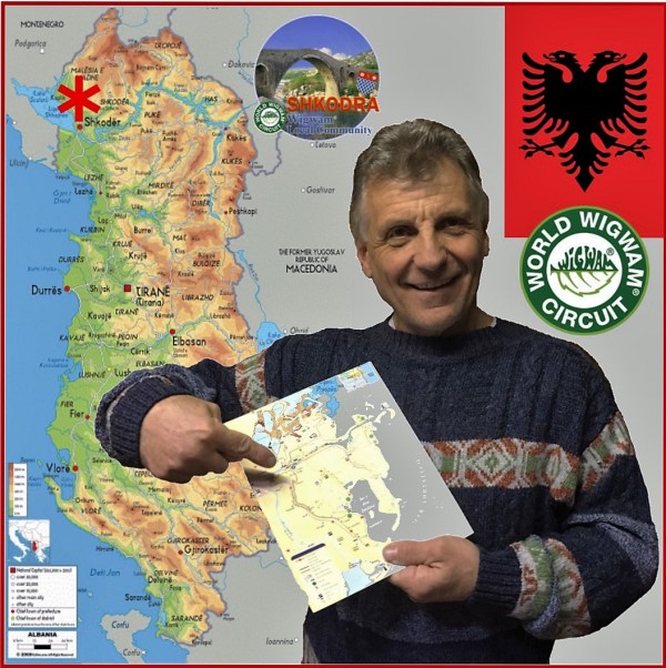 Alfred Filipi, promotore della nuova Wigwam Local Community di Scutari (Albania)