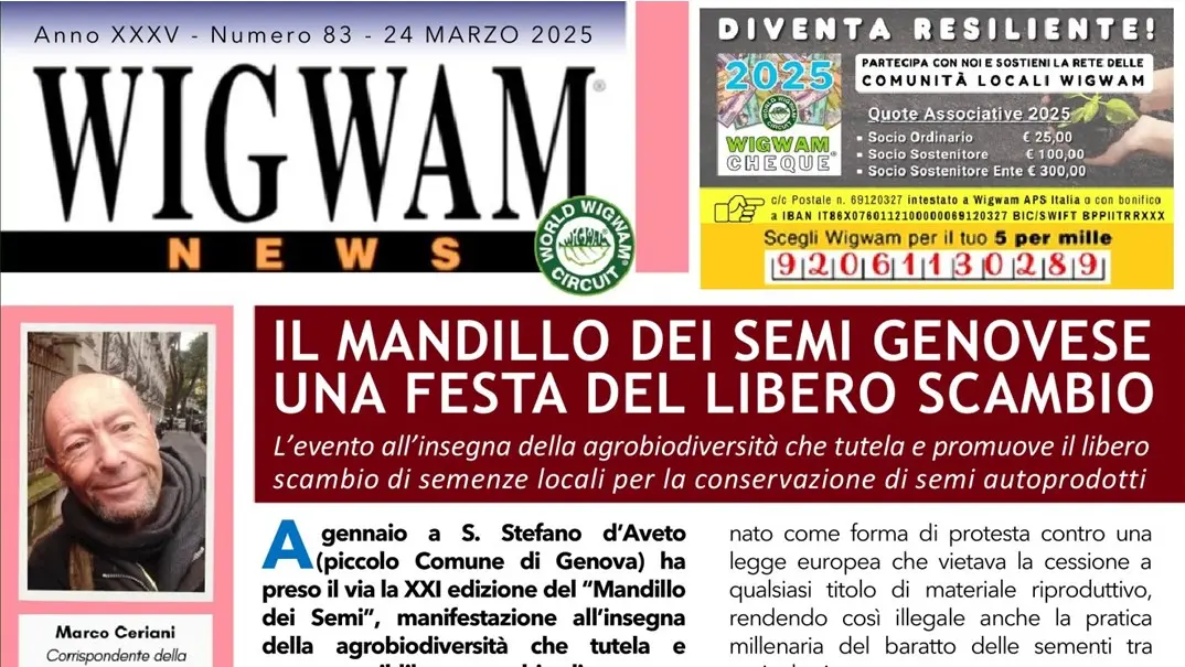 Il Mandillo dei Semi genovese una festa del libero scambio