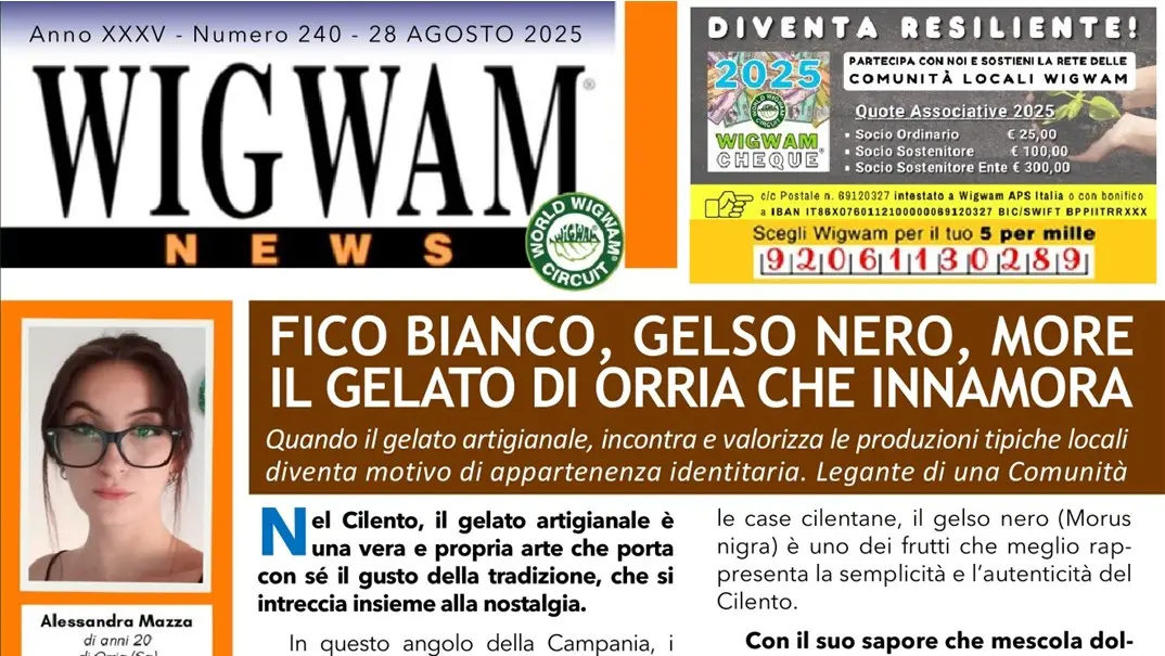 Fico bianco, gelso nero, more il gelato di Orria che innamora